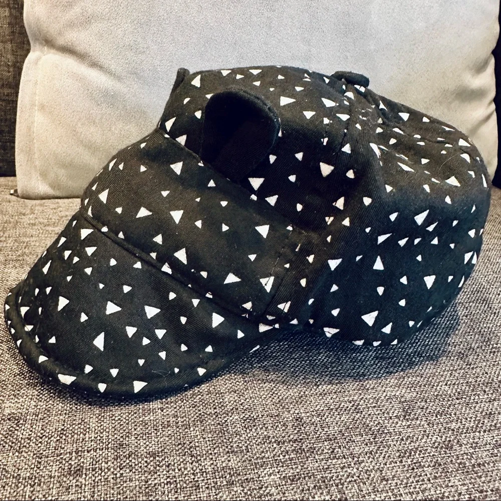 Cute Cat Style Baby Cap for Boys Girls, Kid Hat, Cotton, Snapback, 5 - 24 M